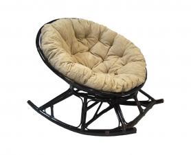 23/04 Кресло-качалка Папасан (Papasan) плетеное из ротанга